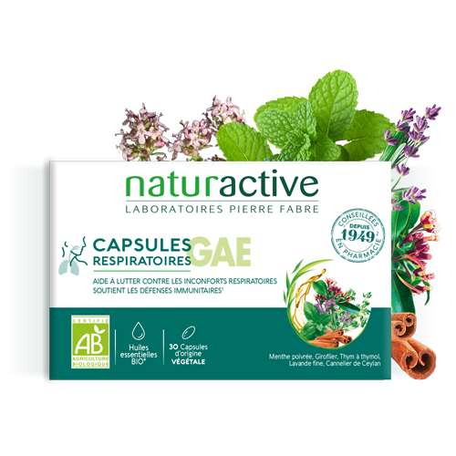 Capsules respiratoires GAE 