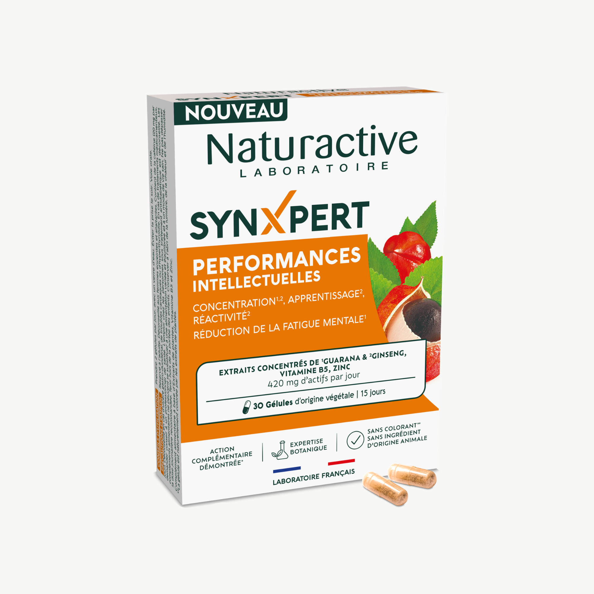 Performances intellectuelles - SynXpert Naturactive - Front Pack