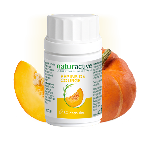 Caspules pepins de courge Naturactive