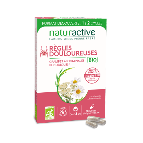 Règles douloureuses 10 gélules