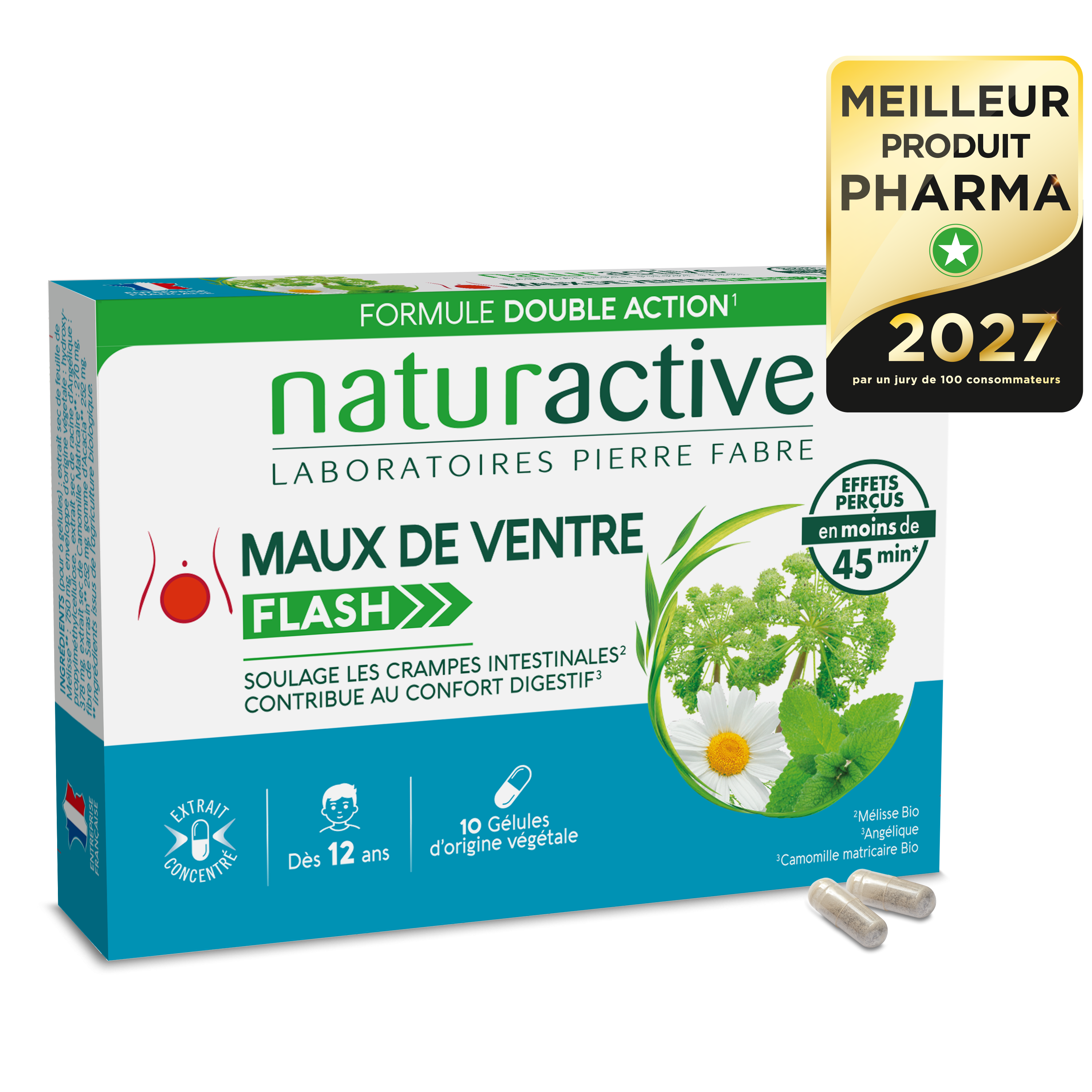 Maux de ventre 10 gélules