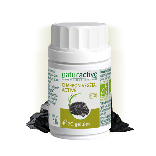 Gélules de Charbon végétal activé phytothérapie
