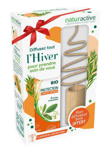 Coffret hiver protection avec son diffuseur Bois