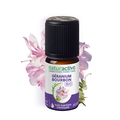 Huile essentielle géranium bourbon 