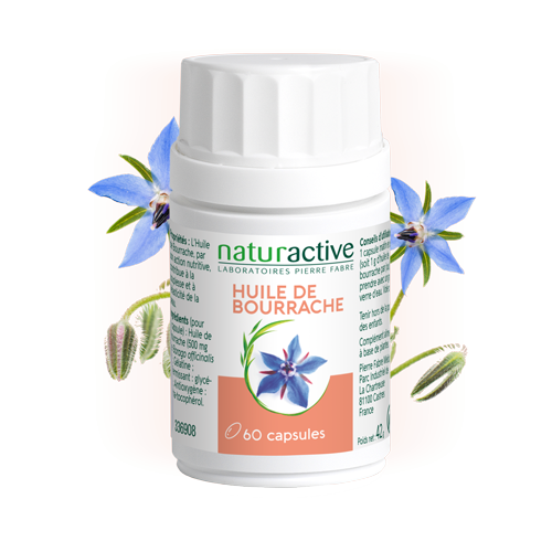 Huile de bourrache 60 gélules