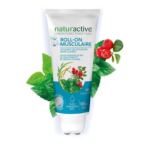 Roll on musculaire - soulage les douleurs musculaires