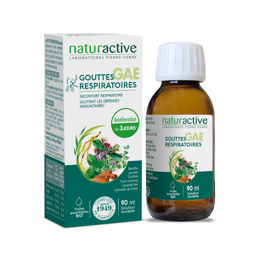 Gouttes respiratoires GAE