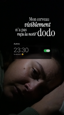 Miniature vidéo UGC la charge mentale m'empêche de dormir